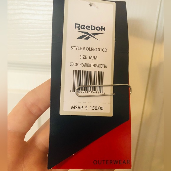 Reebok fleece sweater (M) - Picture 4 of 6